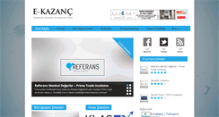 Desktop Screenshot of e-kazanc.com
