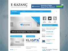 Tablet Screenshot of e-kazanc.com